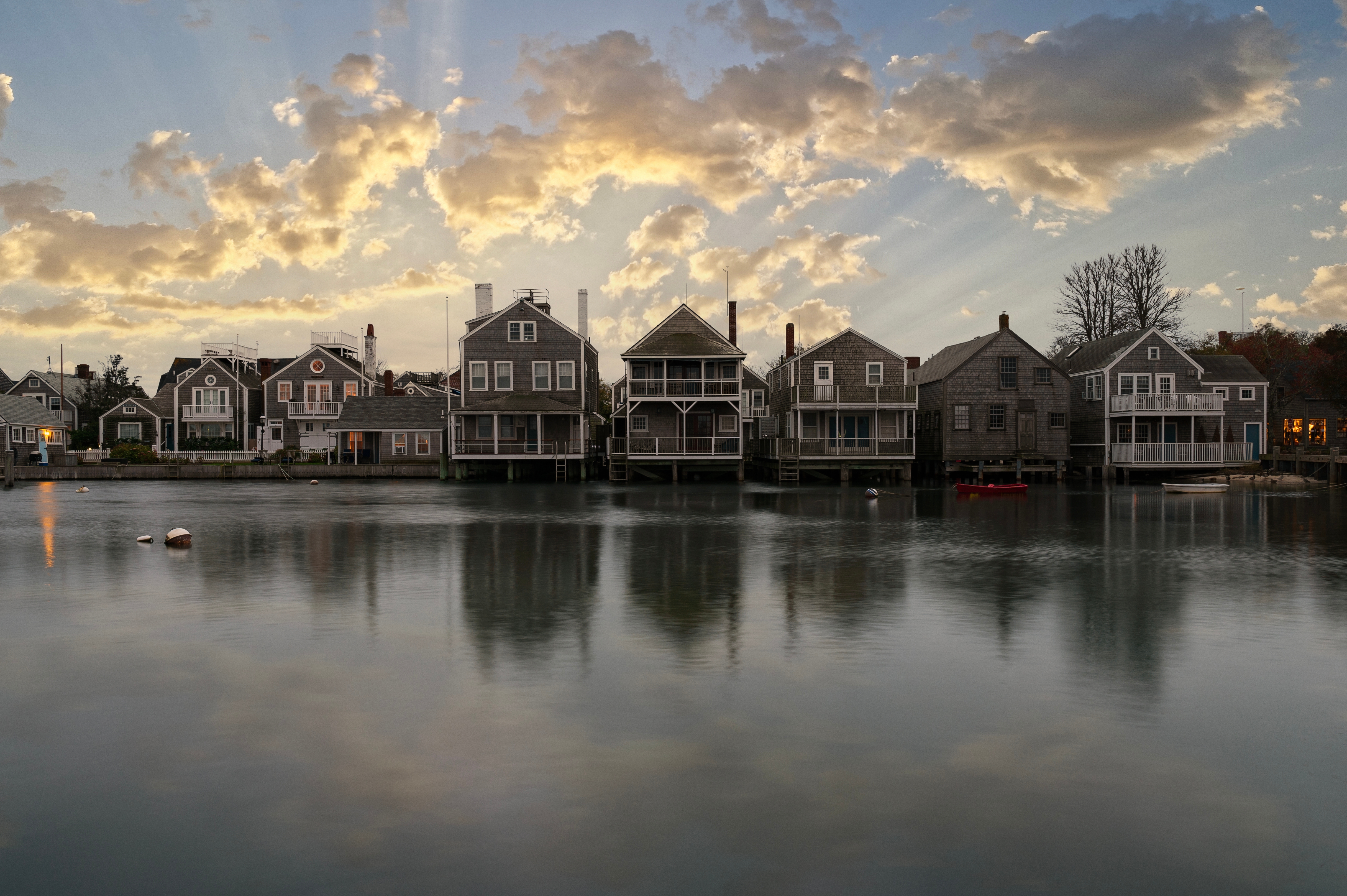 Nantucket waterfront homes